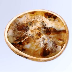 Dernier modèle de plat de service en résine polie durable - Compatible lave-vaisselle, personnalisable, design européen moderne, fait main pour - Product Image 3