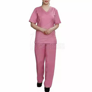 Conjuntos de Uniformes Médicos de Enfermería 2025, Impresión de Logotipo Personalizado, Uniformes de Hospital de Alta Calidad para Mujer, Algodón y Poliéster - Product Image 5