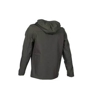 Custom <b>Mens</b> Hooded Canvas Softshell <b>Jacket</b> Stylish Lightweight Waterproof Windbreaker Casual Winter Daily Wear with Logo - Product Image 5