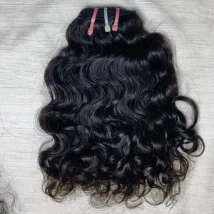 วิกผมลอนทรงหลวมแต่งผมมนุษย์ผมคนอินเดียแท้100% จากอินเดีย - Product Image 1