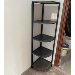 KGT68015 5-Tier Fan-Shaped <b>Corner</b> Shelf for Living Room - Product Image 3