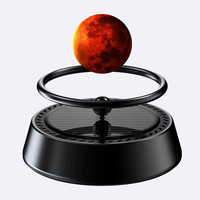 Ornement créatif sur le thème de Mars, décoration de voiture et de bureau, modèle de planète rotative