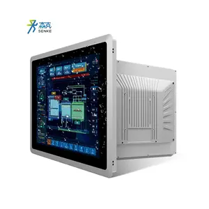 10,4 "12,1" 15 "Ip65 impermeável Fanless Industrial Pc 4G 128G Android Win 10 Embedded Industrial Panel Pc