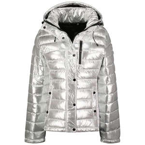 Chaqueta de Invierno Acolchada de Alta Calidad al por Mayor para Mujer, con Capucha, Transpirable, Impermeable, Cortavientos, Parte Desmontable - Product Image 1