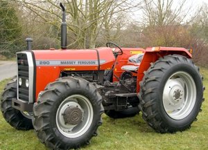 Tracteurs agricoles d'occasion Massey Ferguson MF290 4x4 haute puissance avec pompe et roulement pour moteur diesel - Garantie 3 ans - À vendre - Product Image 6
