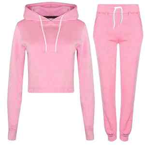 ชุดวอร์มผู้หญิงแบบสั่งทำ คุณภาพพรีเมียม ชุดลำลองสองชิ้น แฟชั่นสตรีทแวร์ ขายส่ง - Product Image 1