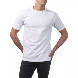 T-shirt homme de haute qualité, Design personnalisé et bas prix de gros, Service OEM, chemise unie écologique, multicolore - Product Image 6