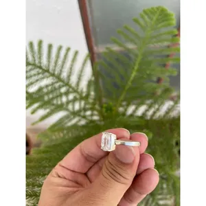 925 Silver Natural Crystal <b>Ring</b> - Product Image 3