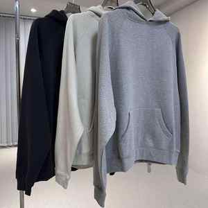 Sudadera con capucha de alta calidad para hombre, sudadera 100% de algodón con patrón de letras informal, ropa de calle, chándal ESS para invierno - Product Image 4