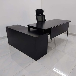 Escritorio Ejecutivo Modular de Lujo Contemporáneo 180x160cm HBCO022 Sistema CONE Patas de Acero Independiente Requiere Montaje para Oficina - Product Image 6