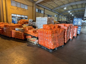 Bâche en PE bleu orange haute résistance, grande capacité, imperméable, pour camion, construction, camping, jardin, toit - Product Image 2