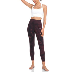Logo personnalisé Leggings de yoga pleine longueur pour femmes taille haute pantalon d'entraînement de fitness antibactérien - Product Image 4