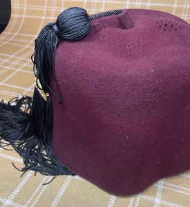 Vintage Shriners Fez Chapeau Marron Laine Gland Queue avec Épingles Franc-Maçon Chapeau Maçonnique Haute Qualité Personnalisé Meilleure Vente Vente Vente Chaude Fezz - Product Image 4