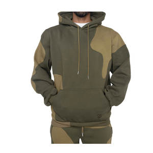 Sudaderas con capucha de mezcla de algodón de alta calidad 2025 para hombres, compra al por mayor, impresión personalizada y bordado cálido para invierno - Product Image 2
