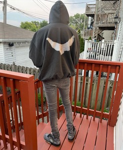 เสื้อกันหนาวแบบสวมหัวมีฮู้ดสำหรับผู้ชาย,เสื้อสวมหัวมีซิปขนาดใหญ่พิเศษพิมพ์ลายแบบขายส่งปี2022 - Product Image 4