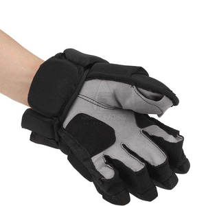 Gants de hockey sur glace en cuir de haute qualité, nouveau style, dernier design, protection complète des doigts, légers - Product Image 4