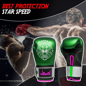 ถุงมือชกมวยคุณภาพสูงแบบมืออาชีพ ออกแบบโลโก้ได้ตามต้องการ หนังคุณภาพดี สวมใส่สบาย เหมาะสำหรับการฝึกซ้อม ขายส่งอุปกรณ์ศิลปะการต่อสู้ - Product Image 3