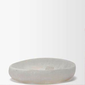 Tazón en Blanco Mate con Borde Ondulado, Vajilla Decorativa Hecha a Mano para Cocina y Comedor, Vajilla Premium de Origen Indio - Product Image 2