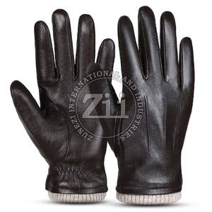 Gants en cuir décontractés d'extérieur les plus vendus – Chauds, respirants, légers et élégants pour l'hiver – Style uni pour les fêtes et les voyages - Product Image 1