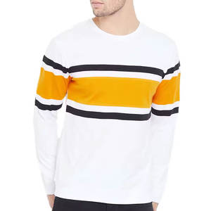 Vente chaude hommes t-shirts coton Cool coupe régulière haute rue Hip Hop manches longues été décontracté lâche hommes T-shirts - Product Image 1