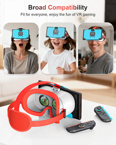 Gafas de Realidad Virtual Inmersivas para <span class=keywords><strong>Switch</strong></span> 2, Pantalla HD 3D Inmersiva Compatible <span class=keywords><strong>con</strong></span> la Consola de <span class=keywords><strong>Juegos</strong></span> <span class=keywords><strong>Switch</strong></span> 2, Cómodas y Ajustables - Product Image 3