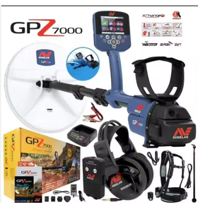 Nuevo detector de metales G.P.Z 7000 Gold con bobina de búsqueda sumergible inteligente de 14 pulgadas - Product Image 1