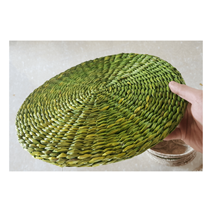 Natural Woven Rectangular <b>Seagrass</b> <b>Placemat</b> Good Quality Rattan Wicker Table Mats for Export - Product Image 2