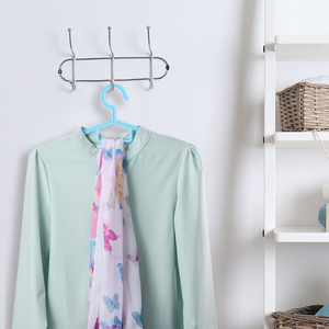 Factory Direct Sale <strong>Multi</strong> Function Standard Non Slip Blue Plastic Clothes <strong>Hangers</strong> - Product Image 5