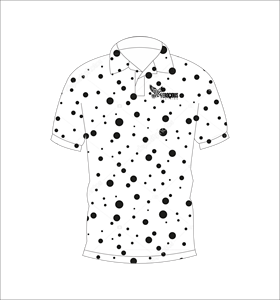 Polo personnalisé blanc à sublimation, manches courtes, uniforme de golf, séchage rapide, vêtements de sport d'équipe, fabricant et fournisseur OEM - Product Image 1