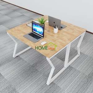 MConcept HBMC014 2-Piece Contemporary Luxury Cluster <b>Desk</b> 120x120 Assembly Required Office Furniture for Bedroom - Product Image 1