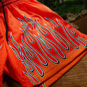 Pantalones Cortos Deportivos de Malla de Diseño con Serigrafía de Alta Calidad al por Mayor, Pantalones Deportivos de Gimnasio para Hombre, Listos para Enviar - Product Image 6