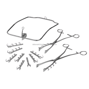 Kit de Herramientas Quirúrgicas de Rumenotomía Veterinaria Profesional, Acero Inoxidable Duradero, Uso en Cirugía Animal, Clínica, Hospital, POR DEBONAIRII - Product Image 3