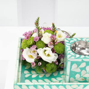 Juego de cajas y bandejas para quemador de incienso, incensario de alta calidad, hecho a mano, para madre de perlas, madera religiosa, incienso indio, MDF - Product Image 6