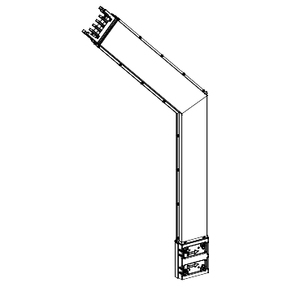 Para SCHNEIDER ELECTRIC KSC400DLF4A, Conector de Conducto Personalizable CANALIS ELBOW 400A - Product Image 1