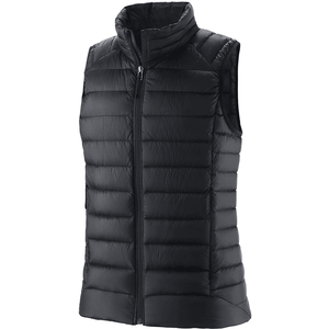 Custom Lightweight Cotton Quilted Shiny Puffer Puffy Gilet Manufacturer Puffy Vest for <b>Women's</b> <b>Packable</b> Outwear Waistcoat Gilets - Product Image 1