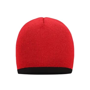 Customizable Contrasting Border <b>Beanie</b> Cap for Promotional Hoodies & Sweatshirts - Product Image 6