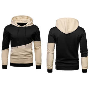 Sudadera con capucha moderna para hombre Unisex Regular Fit logotipo personalizado en blanco ligero 100% algodón otoño sudaderas con capucha - Product Image 3