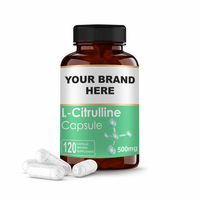 Murni & Natural l-citrulline suplemen | Kapsul kesehatan & energi | (60,90,120 kapsul)