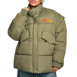 Chaqueta acolchada de burbujas de fabricante al por mayor para mujer Chaqueta acolchada cómoda de servicio OEM de alta calidad para mujer - Product Image 1