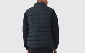 Haute qualité hommes doudoune hiver Bomber veste chaude couleur noire prix de gros fabriqué au Pakistan - Product Image 3