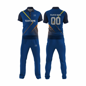 Proveedor de Fábrica, Precio al por Mayor, Uniforme de Cricket Transpirable 2025, Sublimación Personalizada, 100% Poliéster, Cricket Pakistaní y Estadounidense - Product Image 1
