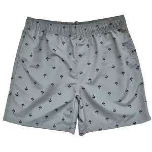 กางเกงขาสั้นรัดรูปสำหรับผู้ชายสีดำพิมพ์ลายสีพื้นสำหรับใส่วิ่งออกกำลังกายเล่นกีฬาออกกำลังกายแบบลำลองและเล่นกีฬา - Product Image 2