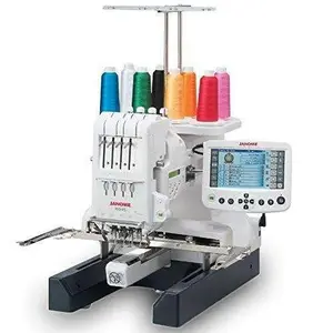 새로운 Janome MB-7 M B 7 7 바늘 자수 기계 플러스 디럭스 보너스 키트