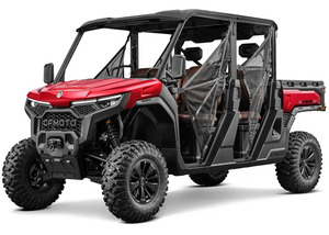 รถอเนกประสงค์ขับเคลื่อน 4 ล้อ UTV 300 ซีซี 4 จังหวะ เกียร์ธรรมดา ได้รับการรับรองมาตรฐาน EEC สำหรับทุกสภาพพื้นผิว รถเอทีวีพร้อมตะกร้าหน้า สำหรับใช้งานในฟาร์ม/ทางเดินในไร่นา ใช้เชื้อเพลิงเบนซิน/ดีเซล 10 ลิตร - Product Image 2