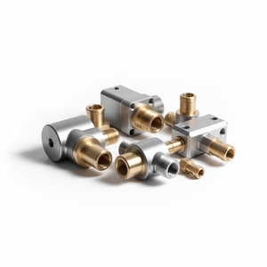 أجزاء تحكم في سوائل السيارات تحولت حسب الطلب مكونات الزيت والغاز باستخدام الحاسب الآلي من النحاس والألومنيوم وأجزاء من الفولاذ المقاوم للصدأ - Product Image 4