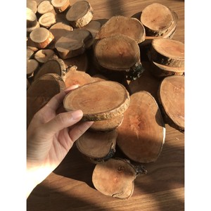 Wooden <b>Slices</b> Block Design <b>For</b> <b>Craft</b> Decoration Handicraft Many Diameters <b>Wood</b> Materials - Product Image 4