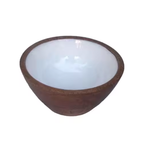 Bols de service en bois brillants et accrocheurs bol de noix fantaisie décoratif servant des fruits bols indiens Top tendance - Product Image 5