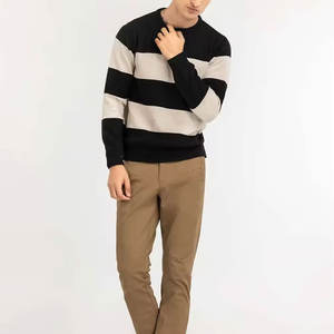 Sweat-shirt classique à col rond pour homme, en polaire doux, pull à manches longues, best-seller, vêtements d'extérieur pour homme - Product Image 4