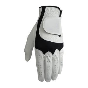 Nouveau design de gants de golf en cuir entièrement personnalisés gant de golf pour hommes marqueur en cuir Cabretta gants de golf en peau de mouton gauche et droite - Product Image 1