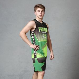 Conjuntos de Camisetas y Pantalones Cortos de Baloncesto Sublimados Personalizados, Uniformes de Baloncesto para Hombre de Secado Rápido - Product Image 2